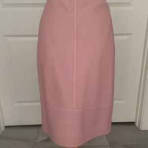 Etcetera leather skirt